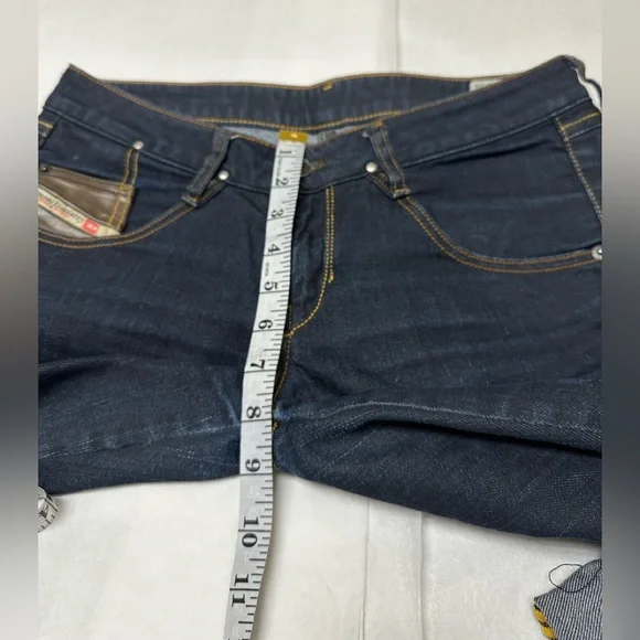 Diesel Industries Clush Stretch Blue Straight Denim Jeans 🎀